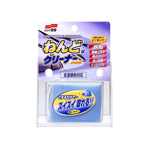 梱包サイズ:34.0x85.0x125.0mm 原産国:日本 ワックスやコーティング剤をかける前に使用すると効果的 鉄粉・ピッチ等の除去用 塗装を傷めず、鉄粉、塗装ミスト・ピッチなどを取り除き、ツルツルの塗装面を復活させる。