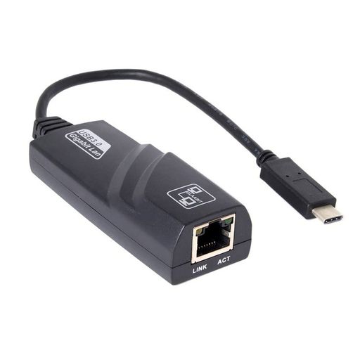 有線LANアダプター TYPE C 10/100/1000MBPS USB RJ45 変換 WINDOWS/MAC OS/VISTA/SWITCH対応 ネットワークアダプタ