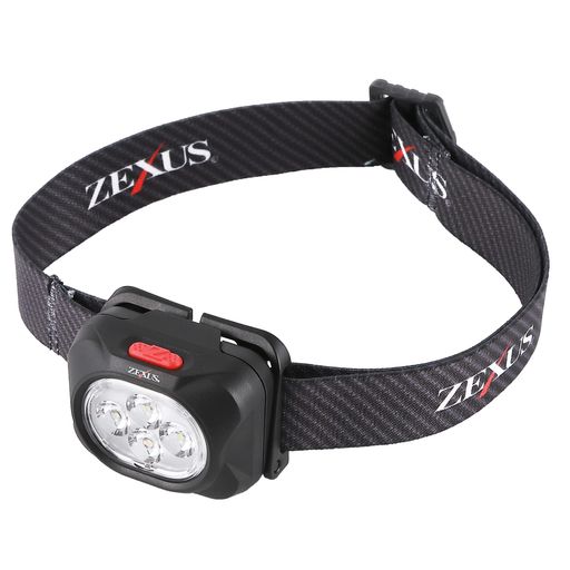 明るさ:最大約620ルーメン メイン白色 LEDx3灯+電球色LED(100% 時)/約27ルーメン メイン白色 LEDx1灯+電球色LED(5% 時)/約240ルーメン サブ電球色LED 使用電池:単4形アルカリ電池x3(別売)またはZEXUS 専用電池ZR-01+(別売) ■メインLED点灯時間:2.5時間~80時間 使用光源:HIGHPOWER白色LEDx3 / HIGHPOWER電球色LEDx1 ■照射距離:146m 重量:約48g(電池別) ■本体サイズ:約 幅60x高さ45x奥行31.5mm 防水性能:IPX4相当