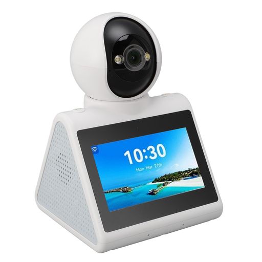 HDスクリーン付き双方向ビデオ通話カメラ、2K屋内ホームセキュリティカメラ、Ai音声機能対応、ベビーナ..