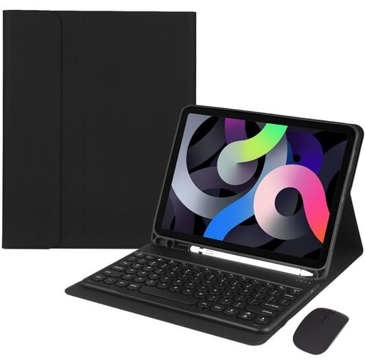 マウス付きiPad第9/8/7世代iPadAir3iPadPro10.5キーボードケースカラフル丸型キーレディース可愛いiPad987アイパッド10.2インチ10.5インチキーボードカバーbluetooth