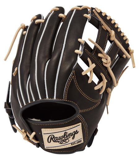 Rawlings(ローリングス)野球用グラブグローブ軟式大人用HOHPROEXCEL–FSSTyle-GR5HENP6FSブラック[内野手用]サイズ12※右投げ用(左手着用)