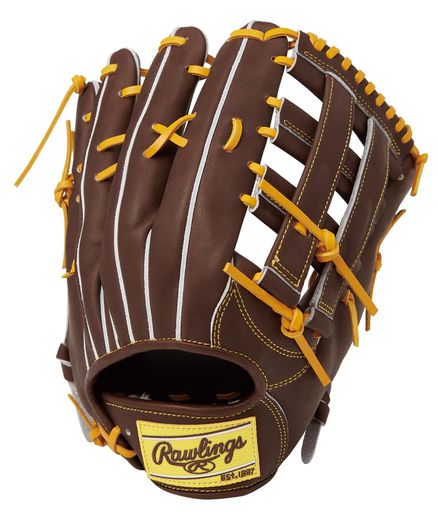 Rawlings(ローリングス)野球用グラブグローブ軟式大人用HOHPROEXCEL–FSSTyle-GR5HEB88FSチョコレート[外野手用]サイズ12.5※右投げ用(左手着用)