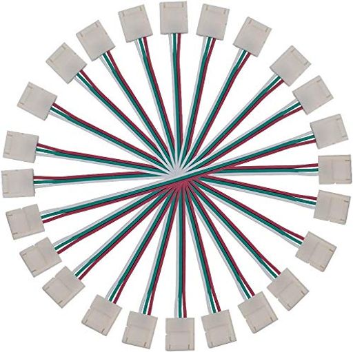 あなた自身でコネクターを接続することができます。はんだ付けなし、ねじ端子がありません。スライドした後、コネクターを締めます。 このコネクターは任意の3ピンのテープライトと組み合せることができます。10個3ピン10mmワイドとそのワイヤー長さが15cmのテープライトコネクター。⭐3mmピッチ。 コンパクトで軽量、取り付けが簡単で、はんだが少なく、工具や電気技術を必要とせず、非常に実用的です。 そのパッケージは10個3ピンのデュアルエンドコネクターがあります。 WS2811WS2812BSK6812LEDテープライトに広く使用されています。(144LEDs/mのyテープライトをサポートできません)