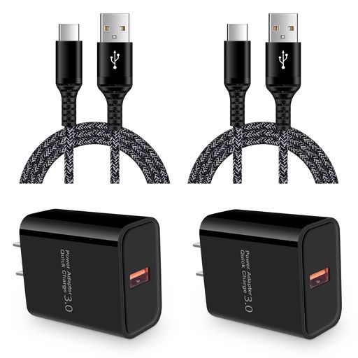 ❤【Quick Charge 3.0急速対応・andriod用充電器】:最新のQuick Charge 3.0充電技術を利用し、すべてのQuick Charge 3.0 / 2.0 / 1.0 機器に対応します,最高 18W/3A の出力を実現して。対応機器をわずか35分で最大80%充電可能。比較的に、標準USB充電器に比べると、4倍以上で速いです。大幅に充電時間を短縮できます。(注:ワイヤレス充電器、置くだけ充電器などデバイスを急速充電にサポートなQC3.0/2.0アダプターです)。 ❤【USB Type-Cケーブル・高耐久・急速充電・クイック転送】[充電コード長さ:1.83m 重さ:45g]、タイプCケーブルは一般的のより5倍以上の持続力を持ち、折り曲げに対して圧倒的な耐久性を実現しました。最大480mbpsのデータ転送速度も実現。