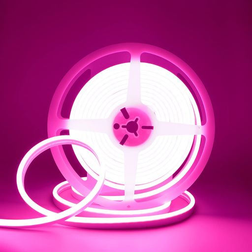 DUOFU365LEDテープライト12Vネオンライトピンク2835600連5m防水間接照明装飾用防水切断可能1個