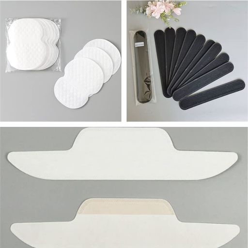 汗取りパッド30枚セット【襟10枚+帽子10枚+脇汗パッド10枚】汗取りシート防臭よごれガードテープ汗吸収..