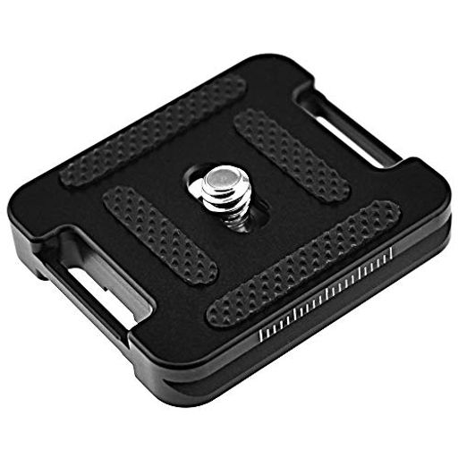 NOTRICKT QRP-001 44mm クイックリリースプレート, DSLRやミラーレスやコンパクトカメラ用, アルカスイス規格互換