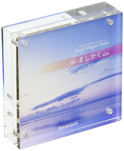ナカバヤシ アクリルマグネットフレーム ましかく89判 フ-ACM-89