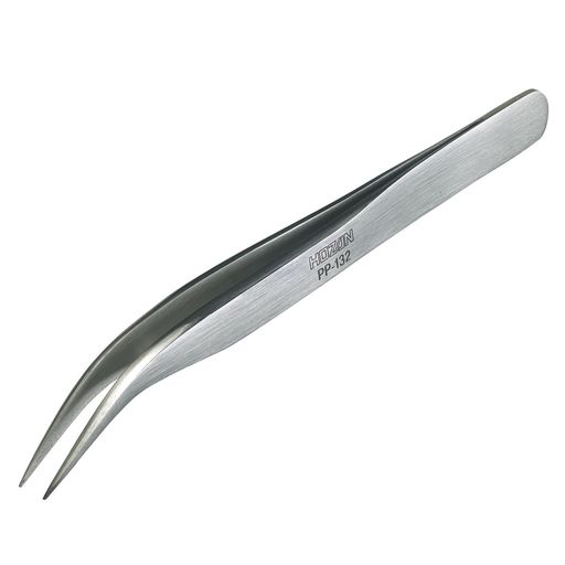 ホーザン(HOZAN)ピンセット全長125mm開き幅8mm先端幅0.6mm先細型PP-132