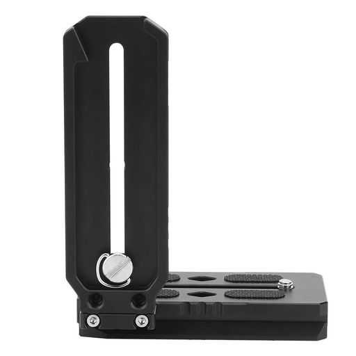 カメラスタビライザー縦撮りボード合金製クイックリリースプレート付きゴムクッション付き縦撮りに最適..