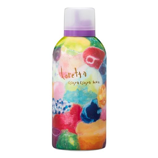 ロレッタツヤツヤムゥ[スタイリングフォームヘアフォームウェーブヘアUVダメージケア保湿カラーツヤパーマヘアくっきりセット]