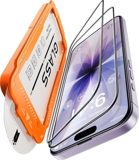 iphone 17 ガラスフィルム 用 2枚セット いphone17 保護フィルム 全面保護 最強硬度10H 耐衝撃 气泡なしZeniss 自動吸着 貼付け簡単 iphone17フィルム 超…