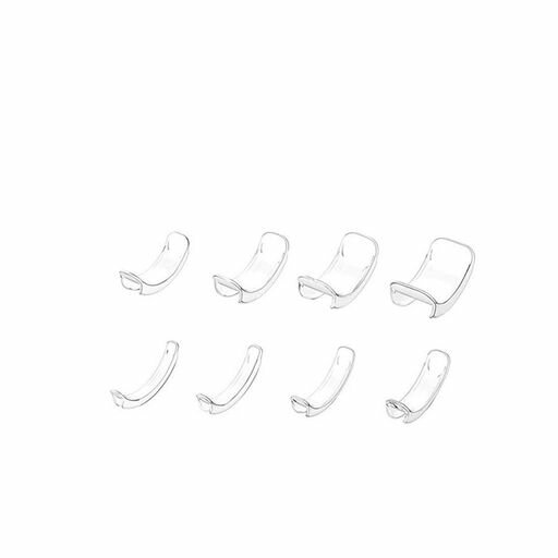 指輪サイズ調整リングアジャスター8点セット透明目立たない着脱簡単回転防止脱落り止め男女兼用