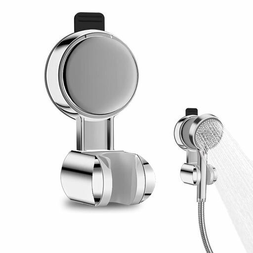 DONGFANGBシャワーフックシャワーホルダー花洒ホルダー強力真空吸盤穴あけ不要デタッチャブルシャワー..