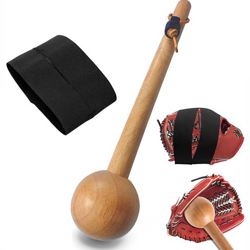 AUTAKI野球グローブ手入れ型付けグ野球グローブストラップグラブハンマー型付けグローブホルダーセット..