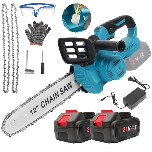 【2025新開発12インチ】チェーンソー充電式ブラシレス電鋸電動コードレス切断径350mm給油可能大容量バ..