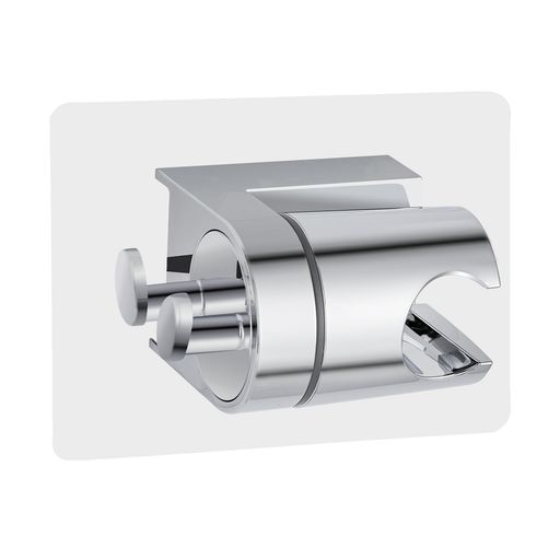 OFFOシャワーフック強力粘着タイプシャワー角度60°調整可能ABS製フック付きシャワーホルダー簡単取付ク..