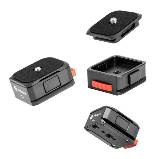 FotoproClawクイックリリースカメラマウントユニバーサルクイックプレート1/4インチネジ対応DSLRカメラ..