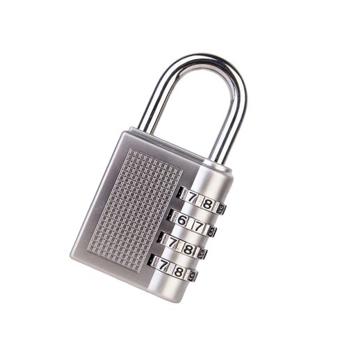 BOJIDO南京錠ダイヤル式ダイヤル錠盗難防南京錠4桁ダイヤルロック補助コンビネーションロック設定が簡..