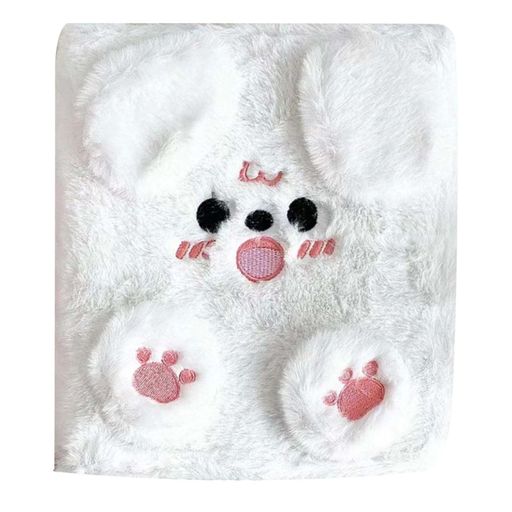 PAVIKEシール帳女の子シール帳かわいいぬいぐるみカードブック4格内側のページ*20取り外し可能実用性手..