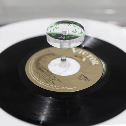 レコードアダプター7インチEP用レコードプレーヤーアクセサリ45回転アダプタービッグホールレコード用..