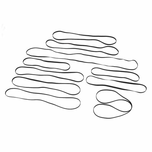 レコードプレーヤーベルトターンテーブル交換用ベルトベルトドライブレコードプレーヤー交換用ベルトゴム材料CDDVDプレーヤーなどに幅広く使用10pcs