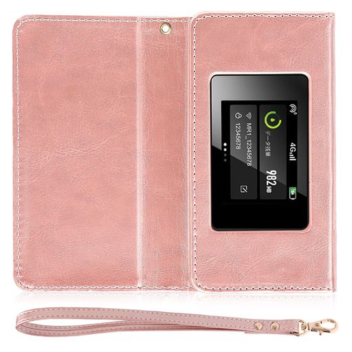 【リチャージWiFi】MR1専用モバイルルーターケースカバーありフリップタイプマグネット式全面保護耐衝..