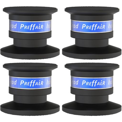 Preffairオーディオインシュレーター音響マニアスピーカー隔離釘、アルミニウム製防振ターンテーブル脚..