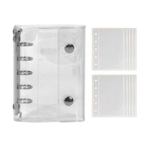 バインダーシール手帳シール帳交換帳透明プリクラ帳貼ってはがせる貼ってはがせるm5A6A73種類のサイズ..