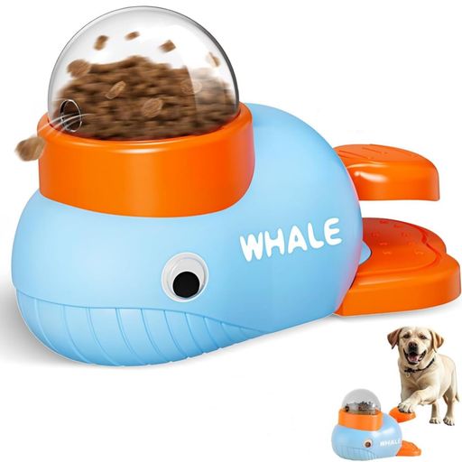 自動給餌器ペット知育おもちゃ給餌器2in1自分で遊びおもしろい留守番給餌機餌やり器蓋3個入り