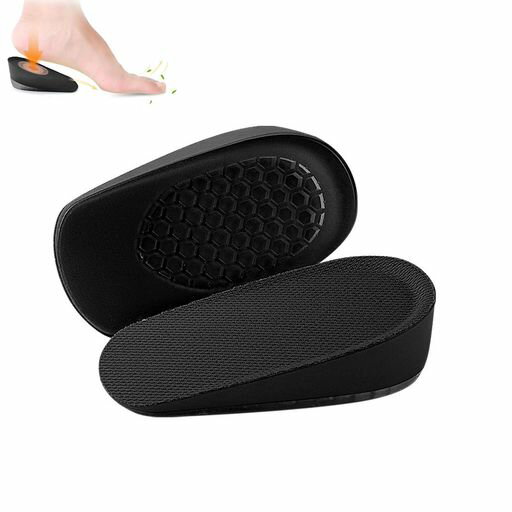 Phyxiulインソールかかとかかと用衝撃吸収身長アップ3層構造メンズ防滑高弾力くっしょん衝撃吸収止め滑..