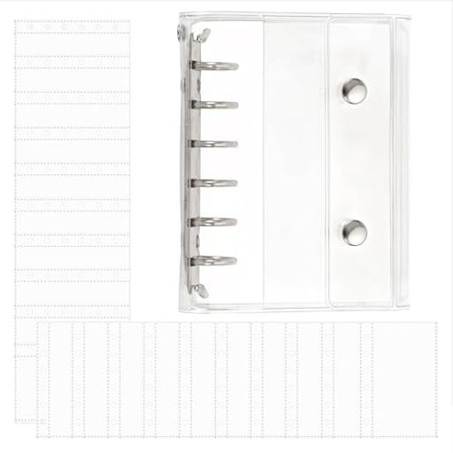 シール帳透明クリアM5/A72サイズ選べる30枚リフィル付きシールバインダープリクラ帳女の子男の子向け収..