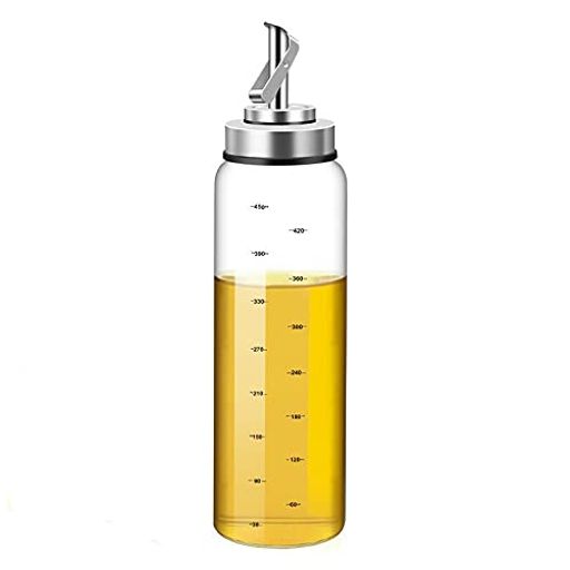 其它 - Huiyuドレッシングボトルオイルボトル醤油差しスパイスボトルオイルポット耐熱ガラス調味料入れ500ml