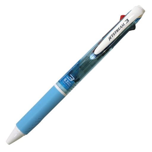 型番:SXE340007.8 ノック式/油性ボールペン ボール径:0.7mm インク色:黒、赤、青 重量:11.5g サイズ:軸径 直径12.2x厚さ15.9x全長143.7mm 重量:11.5g