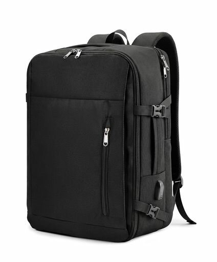 Umimileビジネスリュックメンズ大容量30Lマチ拡張37L撥水加工USBポート付き15.6インチPC対応シューズ収納乾湿分離多収納通勤通学出張バックパック