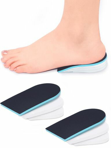 脚長差補正インソール足の長さが違う調節インサート【LegLengthDiscrepancy*米国理学療法士監修*米国製..