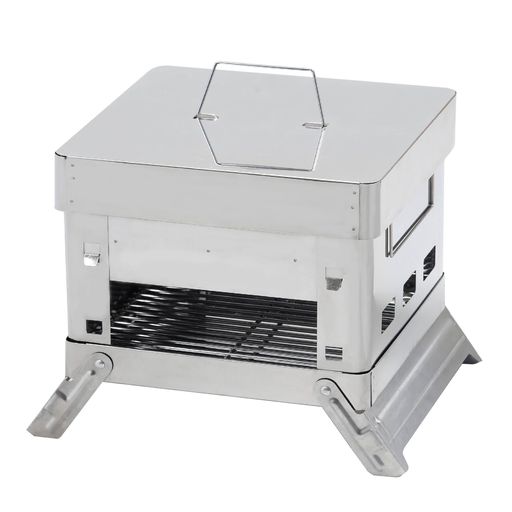 グリーンライフ(GREEN LIFE) 蓋付き折りたたみバーベキューコンロ コンパクト 収納袋付き 4Way OCB-32
