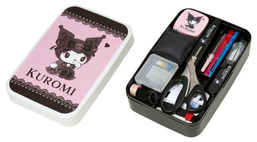 乐天商城 - ミササソーイングセット裁縫セット『サンリオキャラクターズクロミソーイングセットうす型タイプNO.1841』