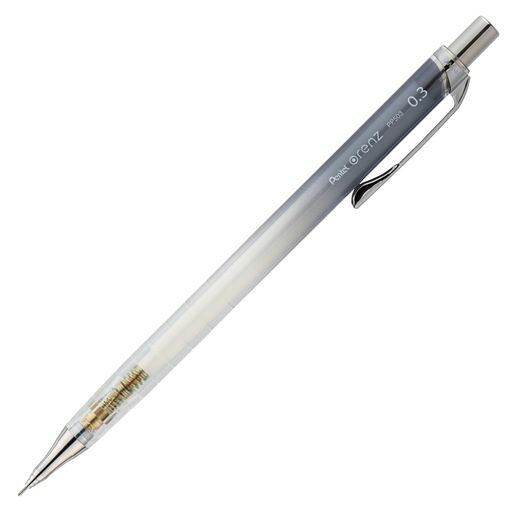 乐天商城 - ぺんてる シャープペン オレンズ 10周年限定 0.3mm グレー XPP503-ANN