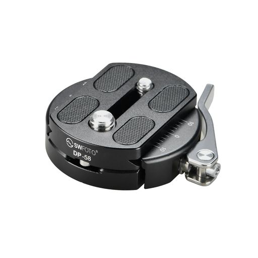 本体はT6061アルミニウム製で、CNCで精密に機械加工され、硬質陽極酸化処理が施されているため、耐久性、耐摩耗性、耐腐食性に優れています。 DP-58 は Arca 標準のダブテール サイズを採用しており、市販のほとんどの三脚ヘッドと互換性があります。 DLC-58 はレバー式のロック機構を備えており、操作が簡単で、標準のクランプよりもクイックリリースプレートの組み立てと分解が速くなります。 わずか96gの軽量設計を採用し、クランプの機能に影響を与えることなく余分な重量を効果的に削減します。 DP-58 はゴム製のクッション設計と底部の滑り止めネジを備えており、撮影中の摩耗や落下から撮影機材を強力に保護します。 クランプの幅は調整可能で、底部には雅佳ボールヘッド用の標準インターフェースがあり、さまざまな三脚ヘッドで使用でき、互換性が優れています。
