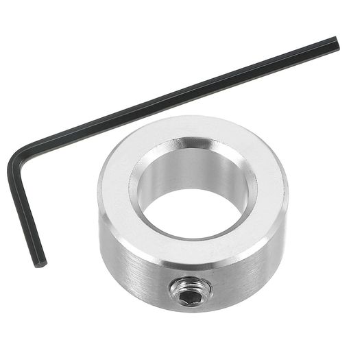 Rakuten - PATIKIL5/8インチボアシャフトカラー、304ステンレス鋼シャフトロッキングカラー1-1/8インチ外径ランディングギアストッパーホイールカラー、ドライブシャフト用M6シングル止めネジ付き自…