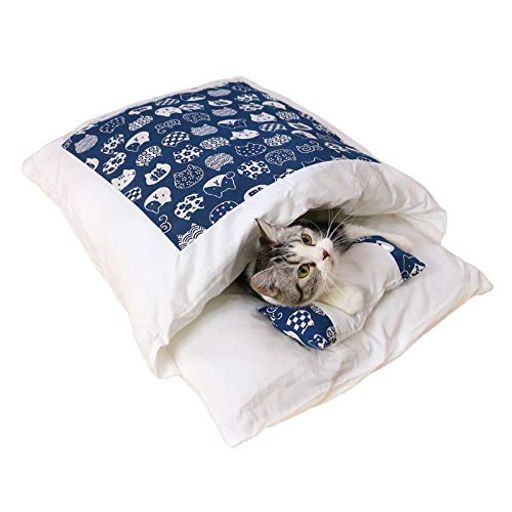 V-Dank猫ベッド犬ベッドペットベッド猫ふとん冬用寝袋保温防寒寒さ対策ペットマットクッション寝袋キャットハウス可愛い大きいかわいいペットハウス猫グッズペット布団あったかペット…