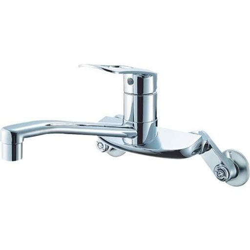 SANEI(サンエイ)キッチン用シングル混合栓上向きパイプエコ節約寒冷地用K2710EK-13