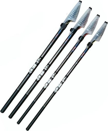 5種類サイズを選択できます3.6---7.2m 自重:195-430g ロッド(釣竿)タイプ:磯竿3号 使用場所:荒磯漁港防波堤など移動が多い磯釣り、船釣り、川釣り、堤防釣り淡水釣り、海釣りに最適 高密度炭素繊維を素材として作ったこのロッドが超硬質であると同時に、弾性に優れていて、荷重力が良いです。高出力と高感度です