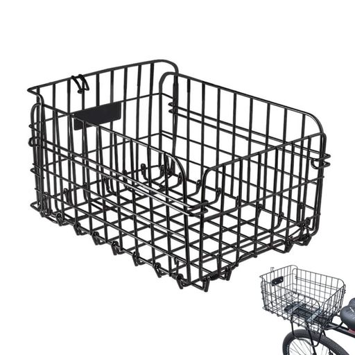 Itisyou自転車カゴ自転車後ろカゴ折りたたみカゴ自転車の後部かごです自転車用バスケット(カゴ)取り付けは簡単です