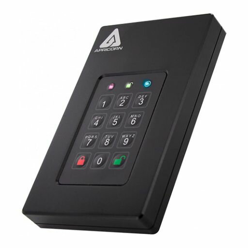 ApricornAegisFortressL3-USB3.0AFL3-4TBポータブルHDD4TBHD2470