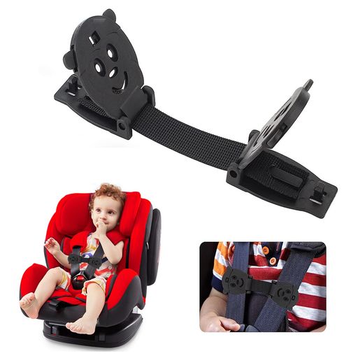 LUCKYBEEチャイルドシート脱出防止抜け出し防止クリップ安全シートハーネスクリップシートベルトバック..