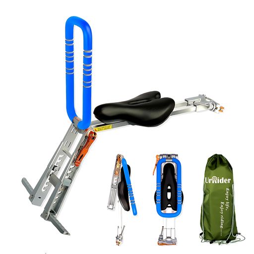 UrRiderチャイルドシート/自転車の子供用のシート適用シティー・ファミリーサイクル自転車/電動自転車/マウンテンバイク/折りたたみ【超軽量、ポータブル、折畳、工具不要】適用チャイ…