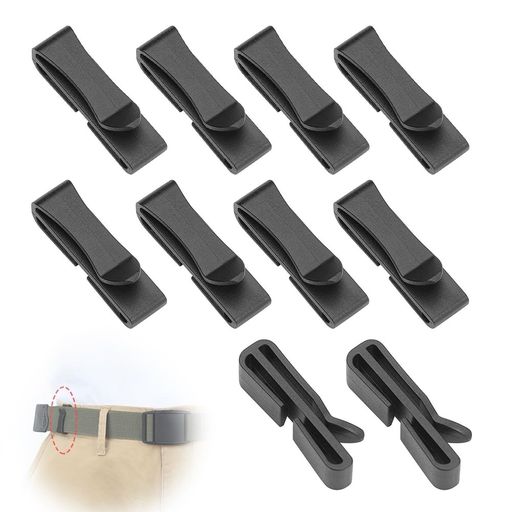 [GINTAIMOYU]ベルトクリップテープクリップ補助バックル50MM幅テープに適用ベルトストッパーリュックベ..